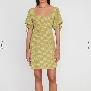 NWT Sofa Mini Dress Belmond Dot Print, Faithfull the Brand